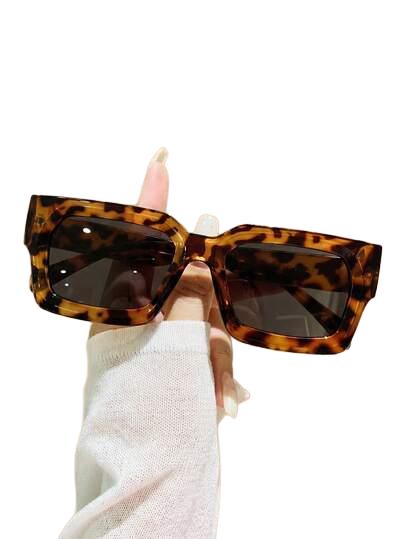 okulary przeciwsłoneczne animal print 