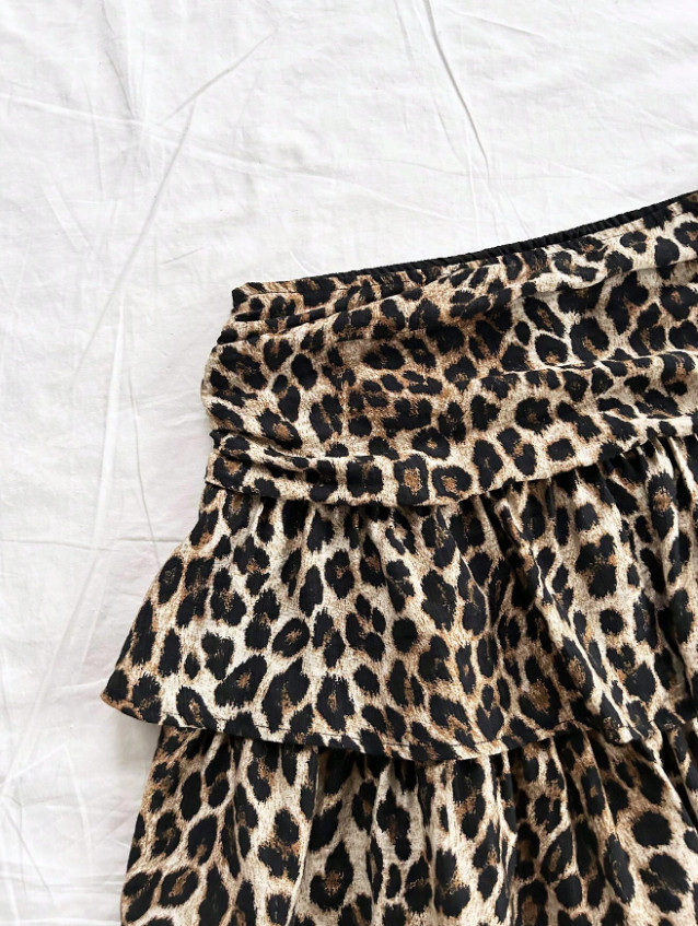 MINI SPÓDNICA ANIMAL PRINT 