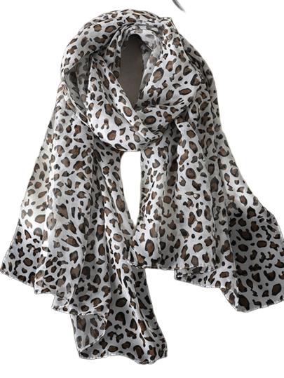 chusta wzór leopard