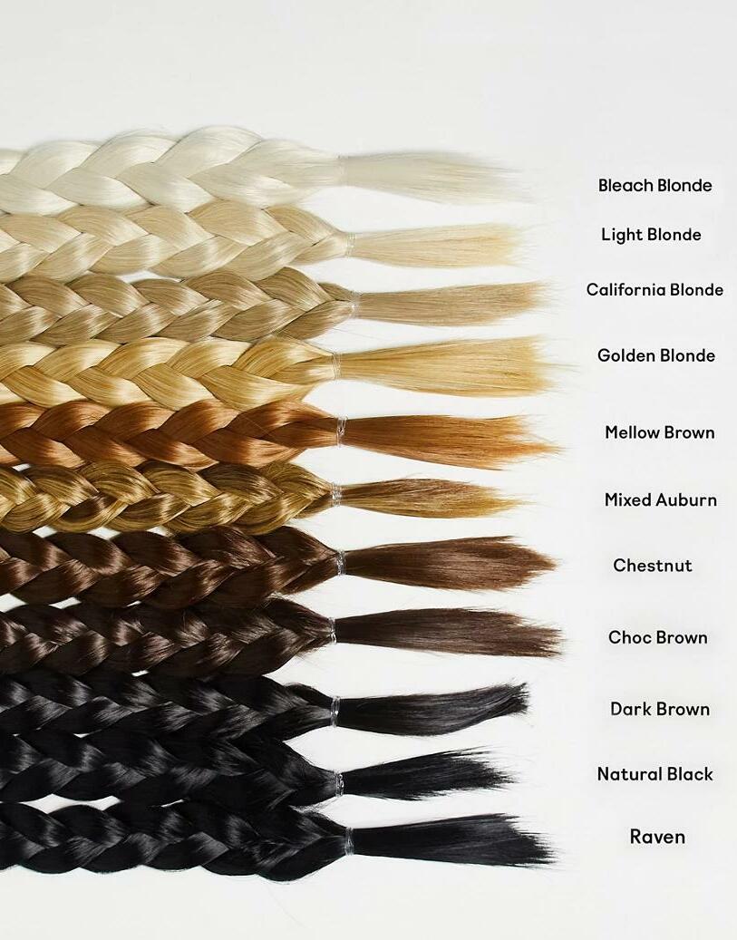 SZTUCZNE WŁOSY WARKOCZ BLONDE