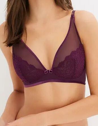 BIUSTONOSZ BRALETTE Z SIATECZKĄ