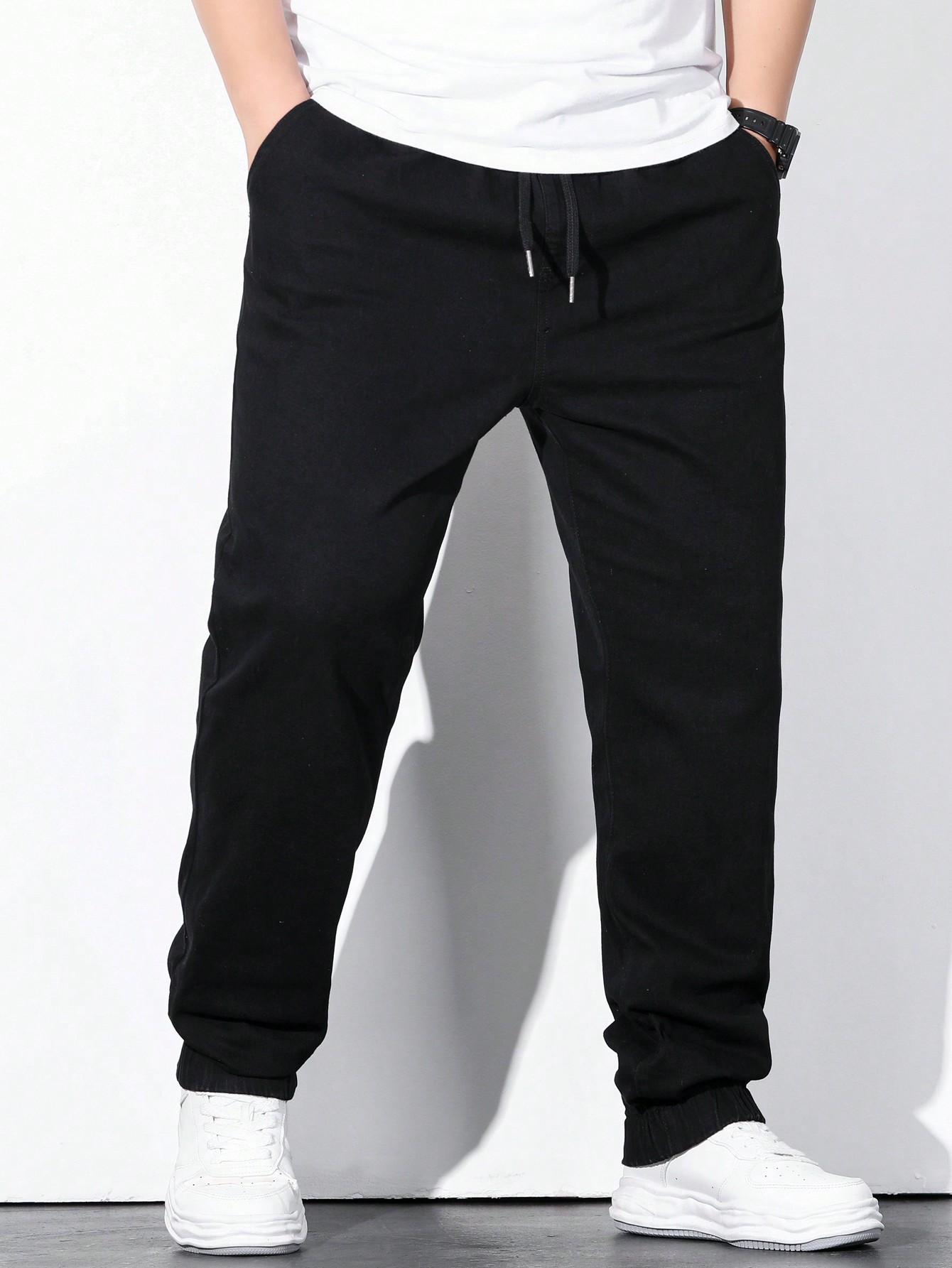 czarne spodnie jeans 