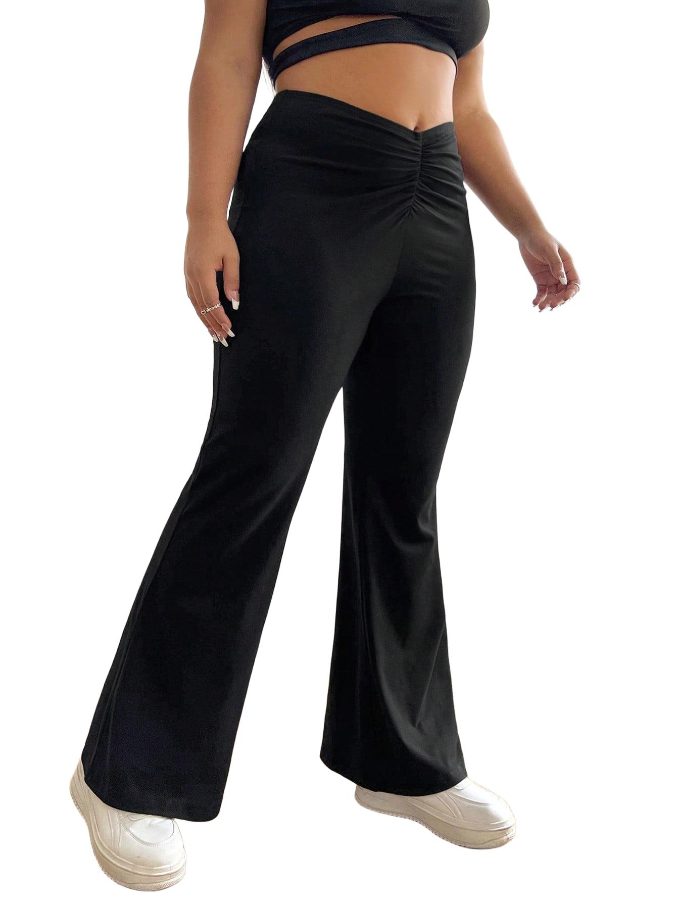 CZARNE LEGGINSY FLARE