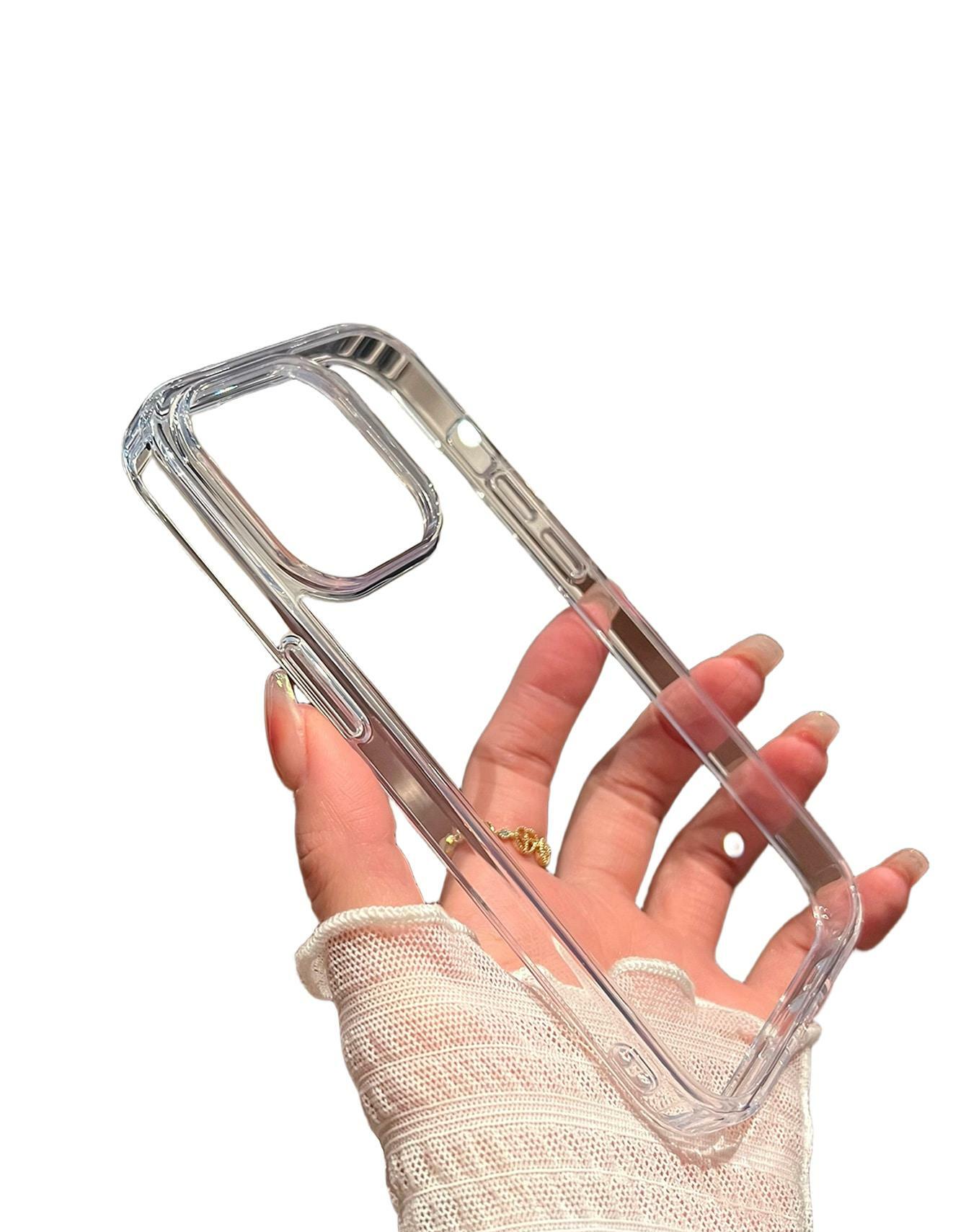 BEZBARWNE ETUI NA TELEFON IPHONE 15 PRO