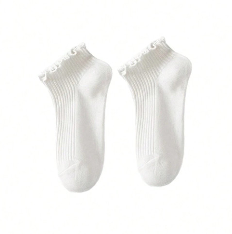 białe skarpetki 2-pack