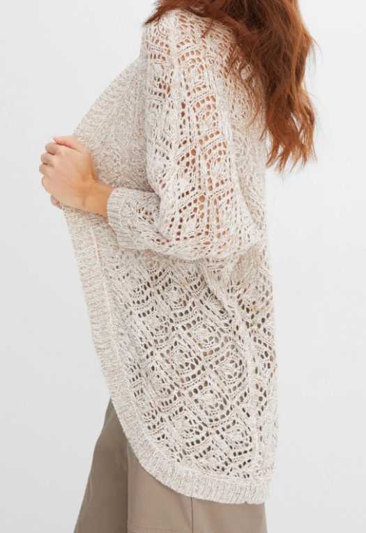 SWETER BEZ ZAPIECIA