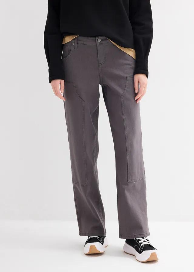 szare spodnie jeans