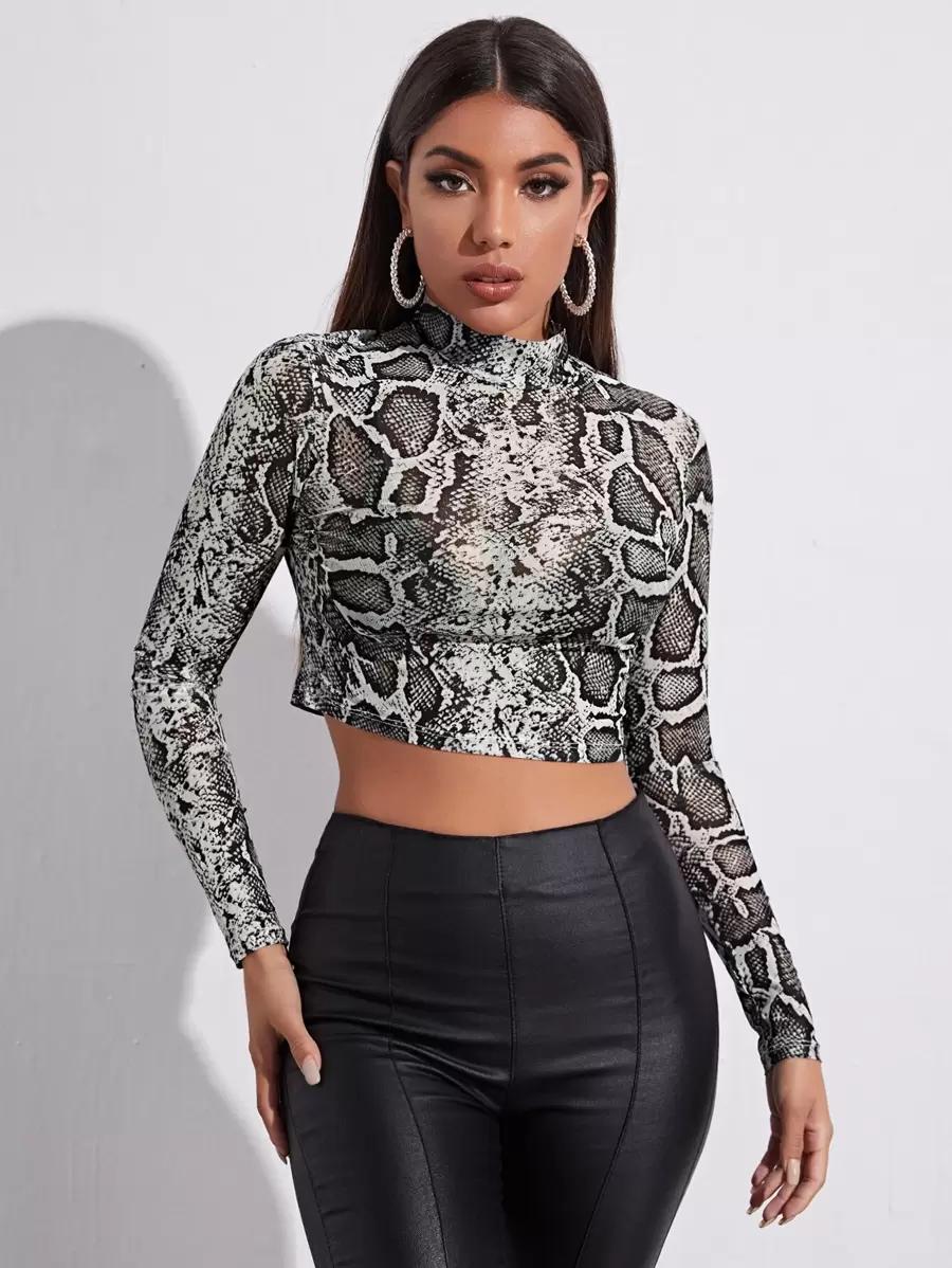 top animal print 