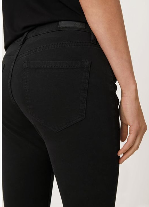 CZARNE SPODNIE JEANS RURKI
