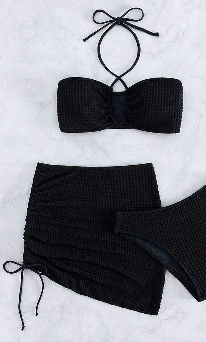 GÓRA OD BIKINI spódniczka marszcenie