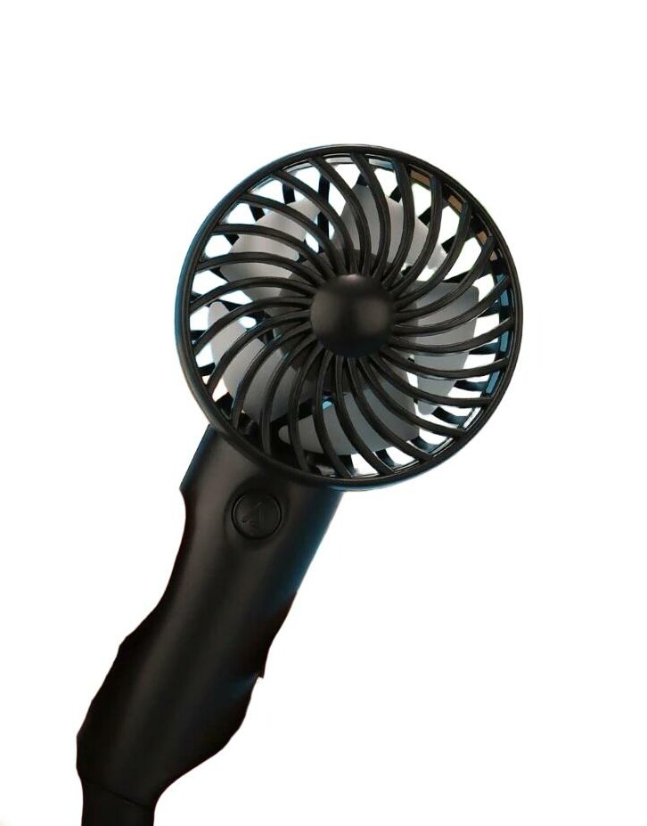 CZARNY MINI WENTYLATOR