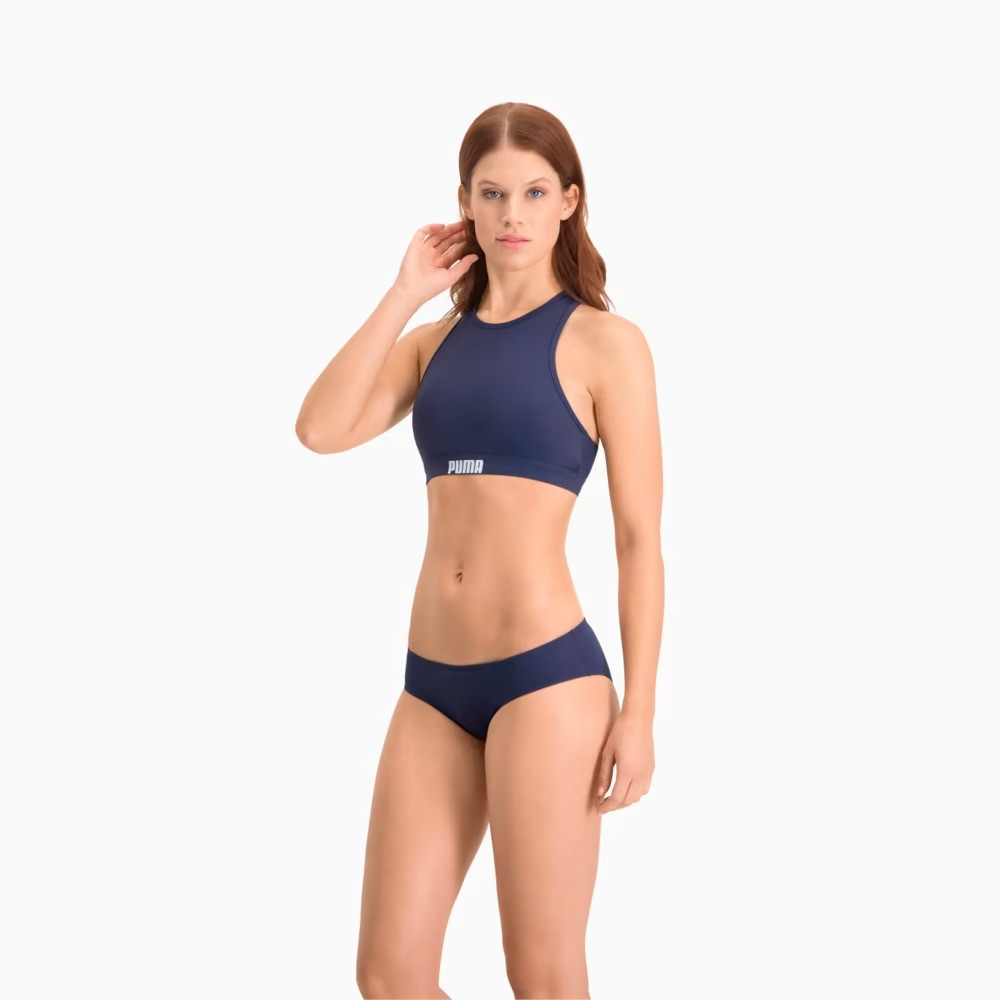 GRANATOWY DÓŁ OD BIKINI LOGO 935057-01