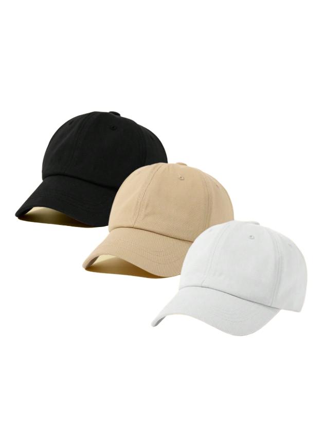 czapka z daszkiem 3-pack
