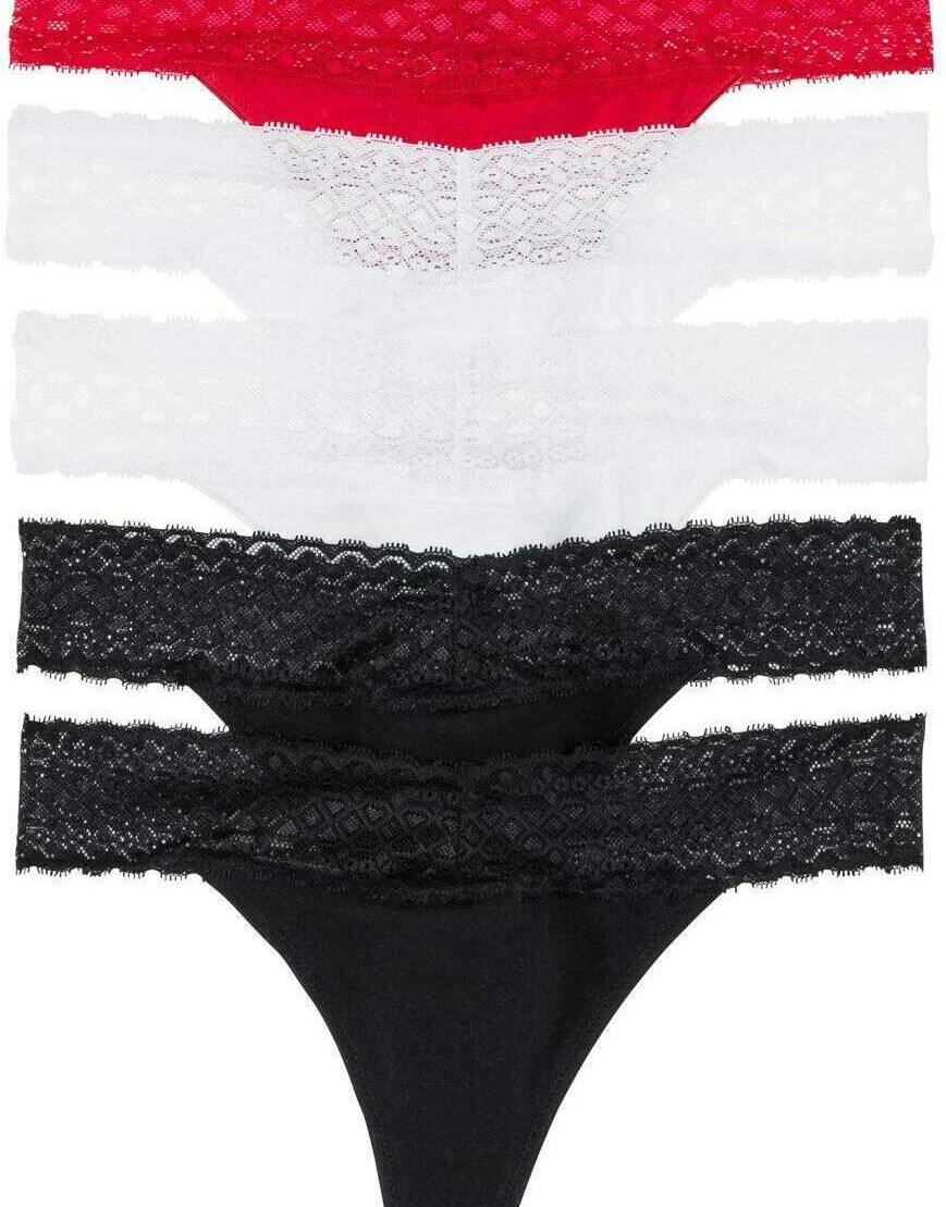 BIAŁE MAJTKI STRINGI 