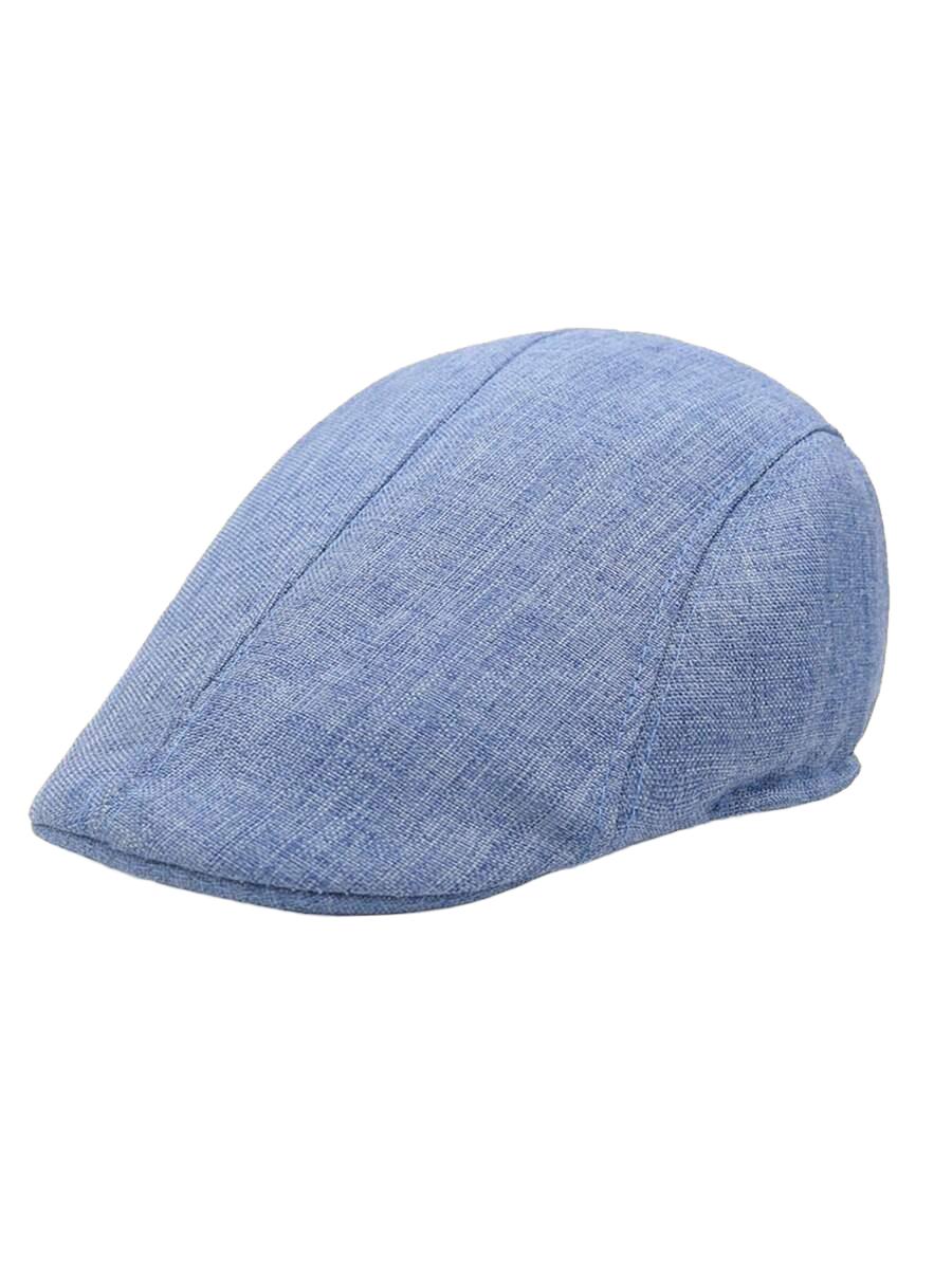 niebieska czapka beret
