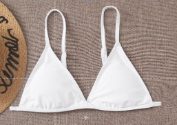 biała góra od bikini 