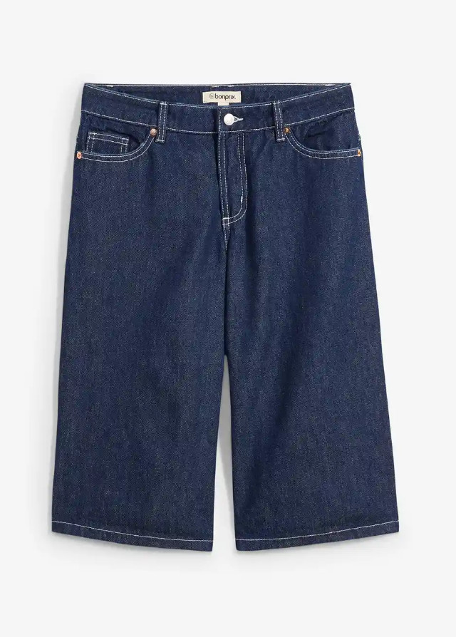 NIEBIESKIE SPODENKI JEANS