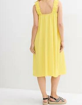 SUKIENKA MIDI OVERSIZE KWADRATOWY DEKOLT