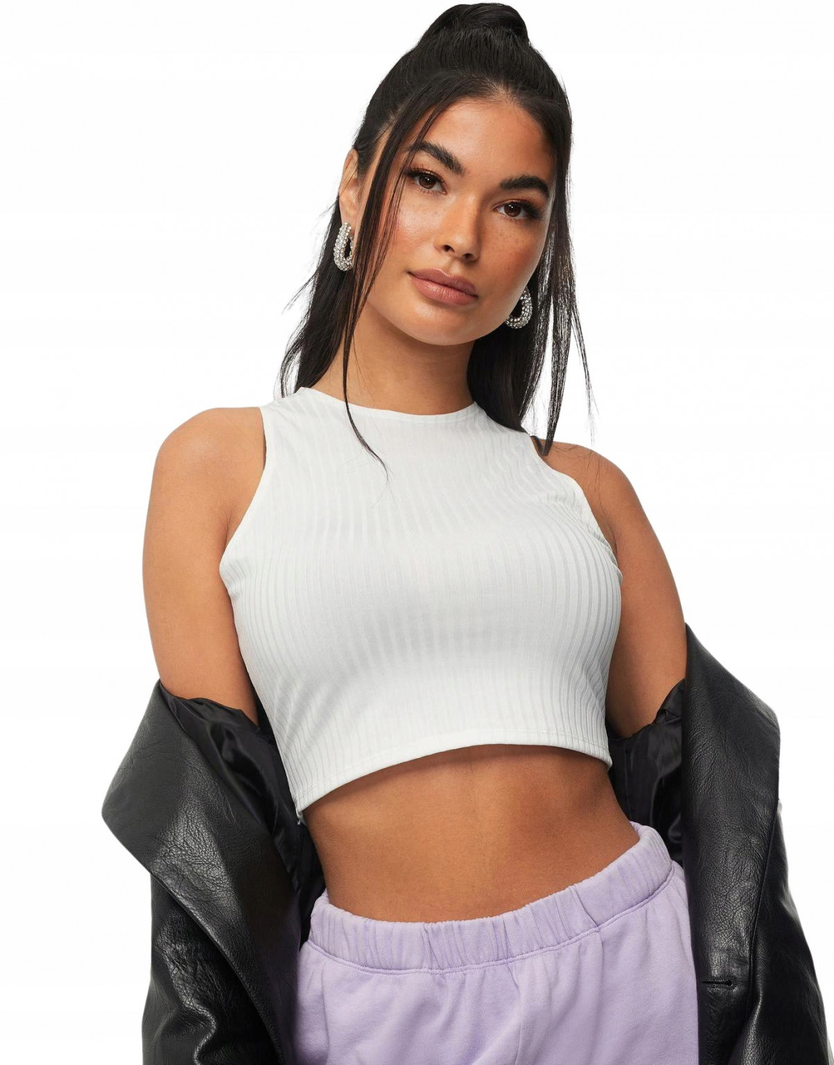 CROP TOP PRĄŻKI