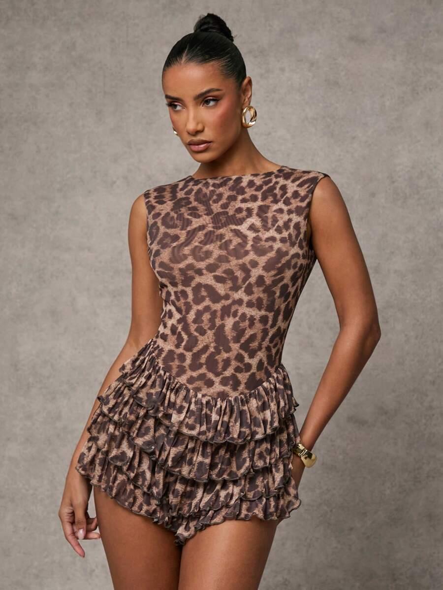 KOMBINEZON ANIMAL PRINT