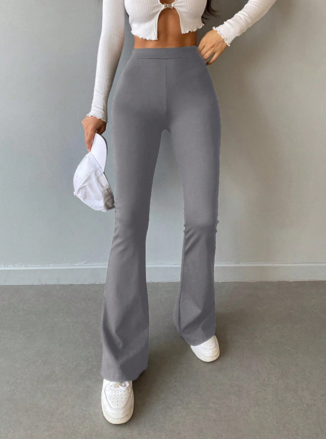 SZARE SPODNIE CASUAL