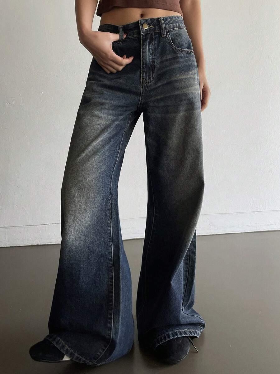 spodnie dzwony jeans