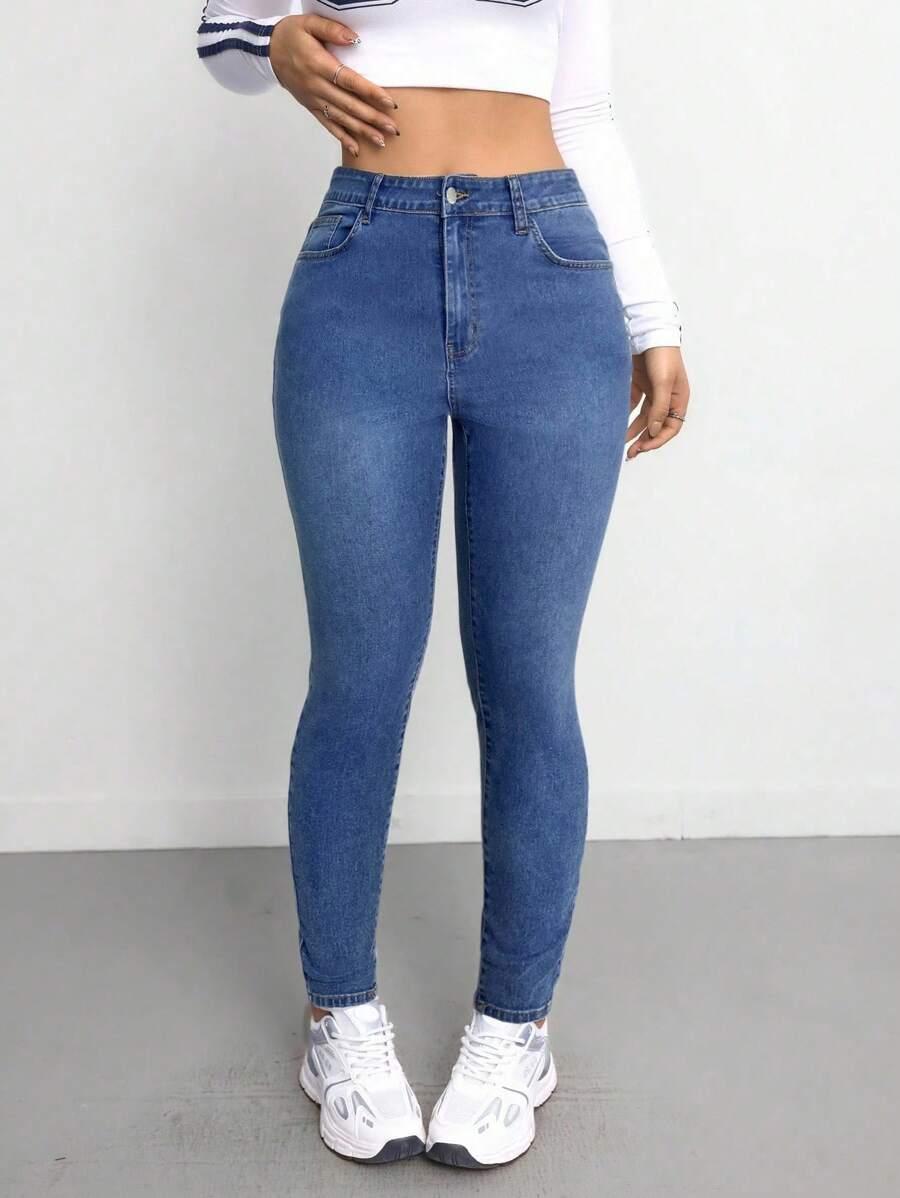 spodnie jeans rurki