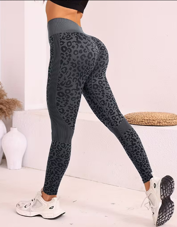sportowe legginsy animl print