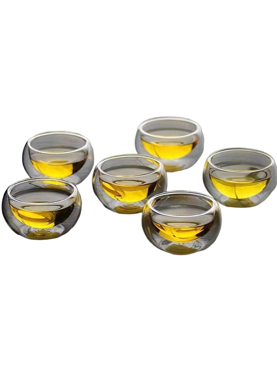 bezbarwne szklanki 6-pack