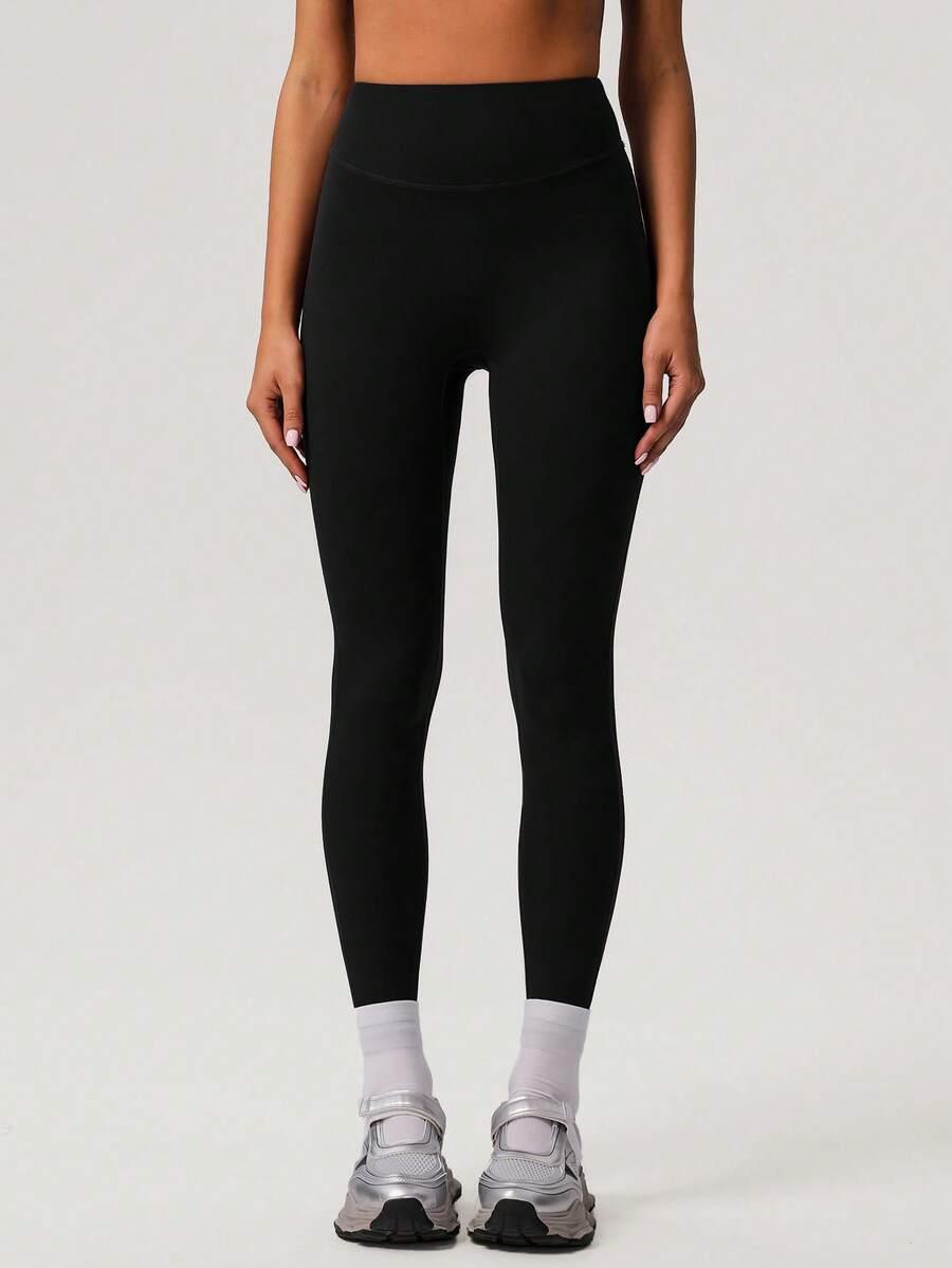 CZARNE LEGGINSY WYSOKI STAN 