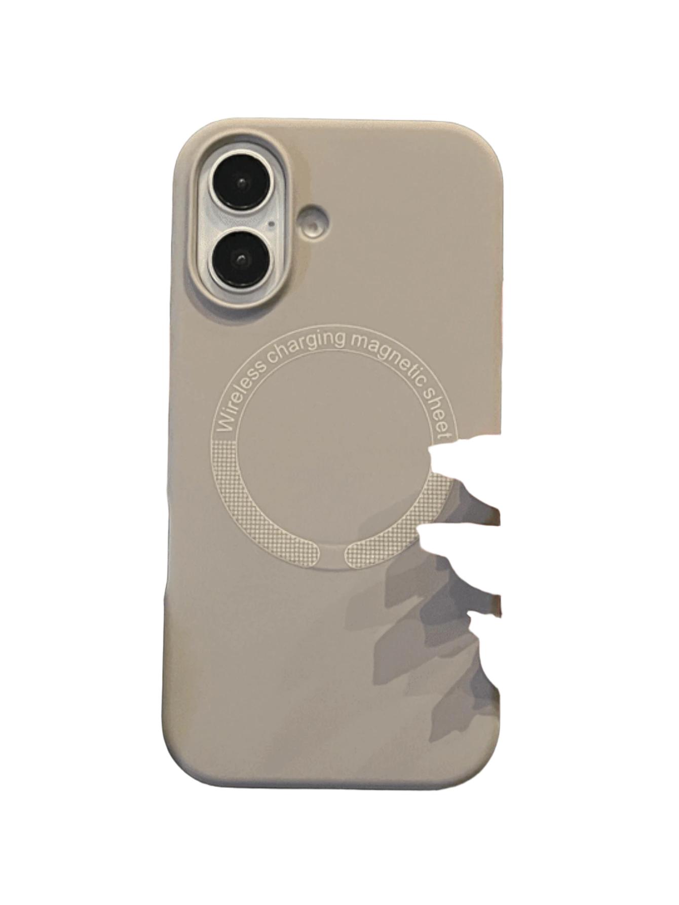 szare etui na telefon iPhone 17