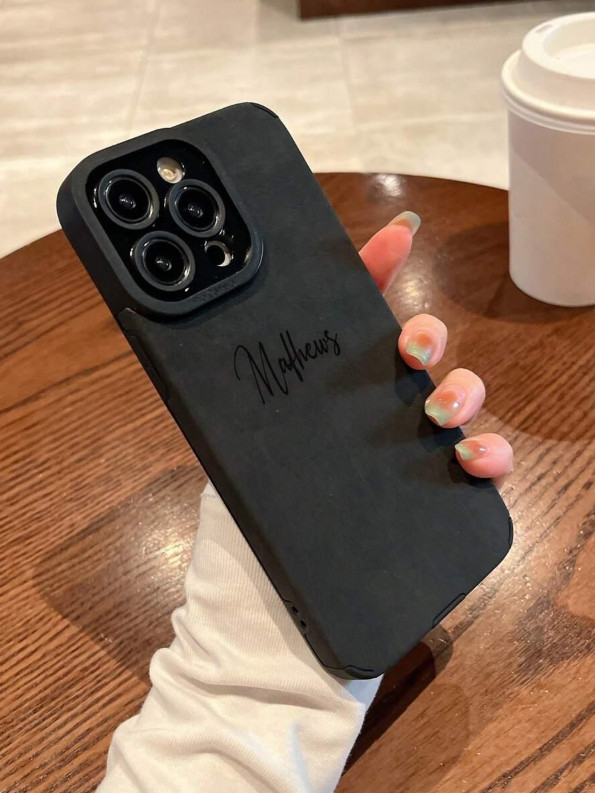 CZARNE ETUI NISAJ VP IPHONE 16 PRO MAX