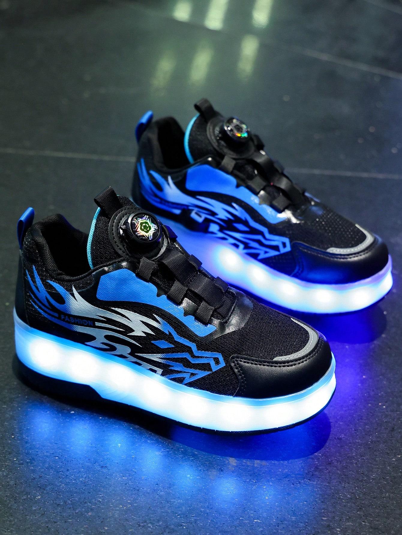 niebieskie buty sportowe 