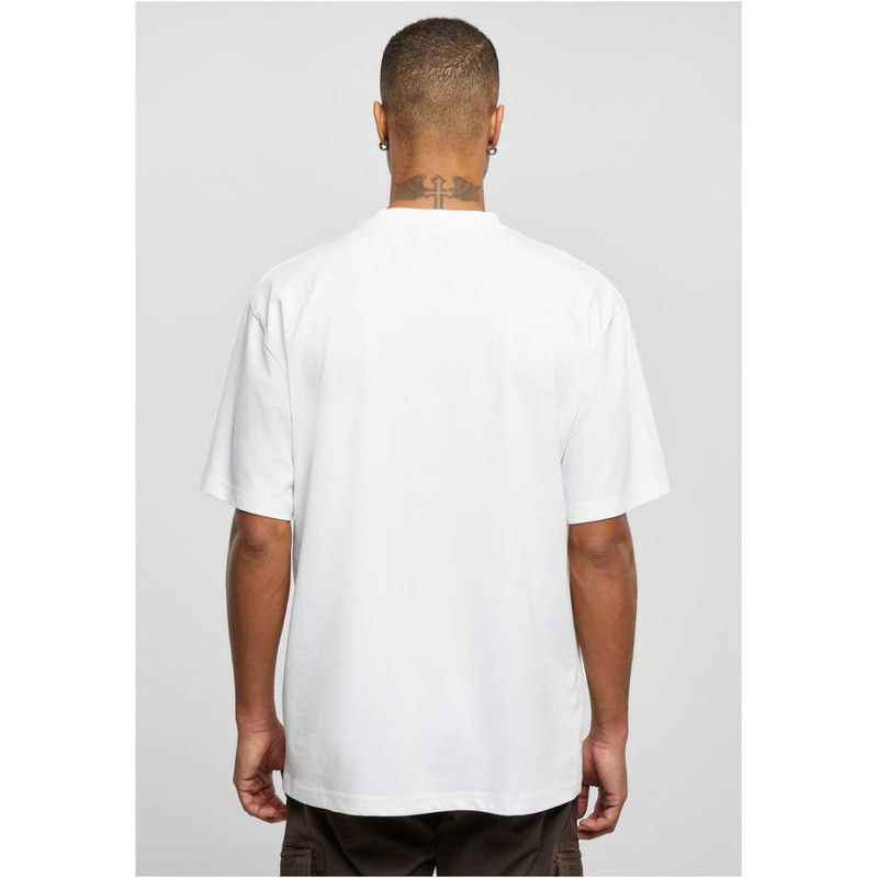 biały t-shirt oversize