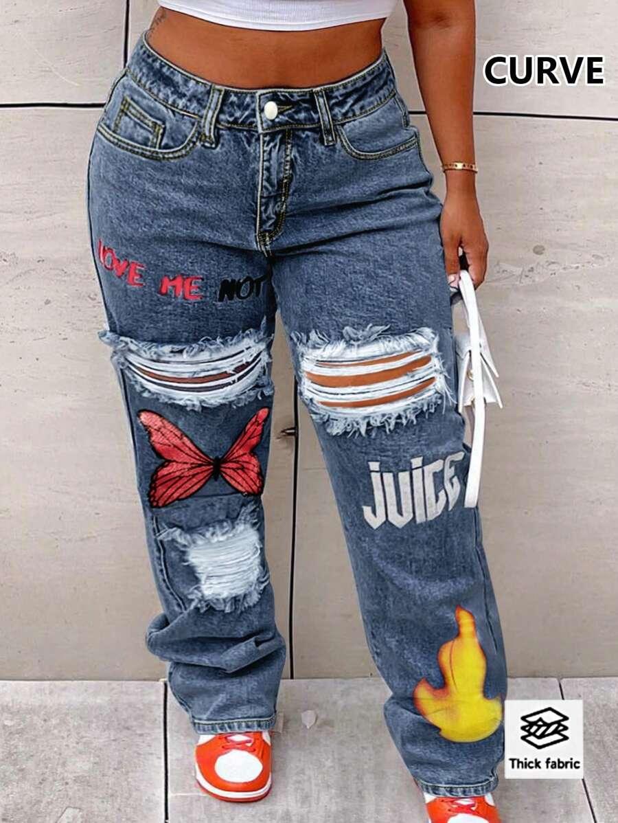 NIEBIESKIE SPODNIE JEANS