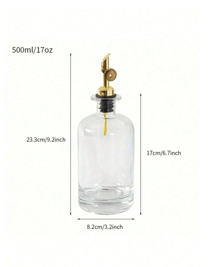 szklana butelka 500ml