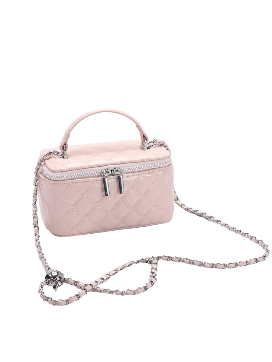różowa torebka zip 