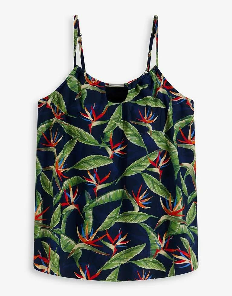 GÓRA BIKINI REGULAR WZÓR ROŚLINNY