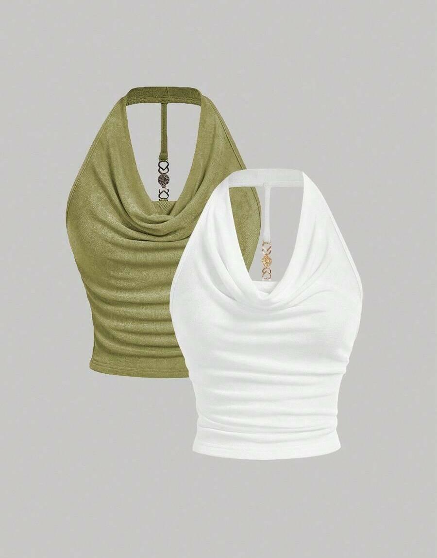 top lejący dekolt 2 pack