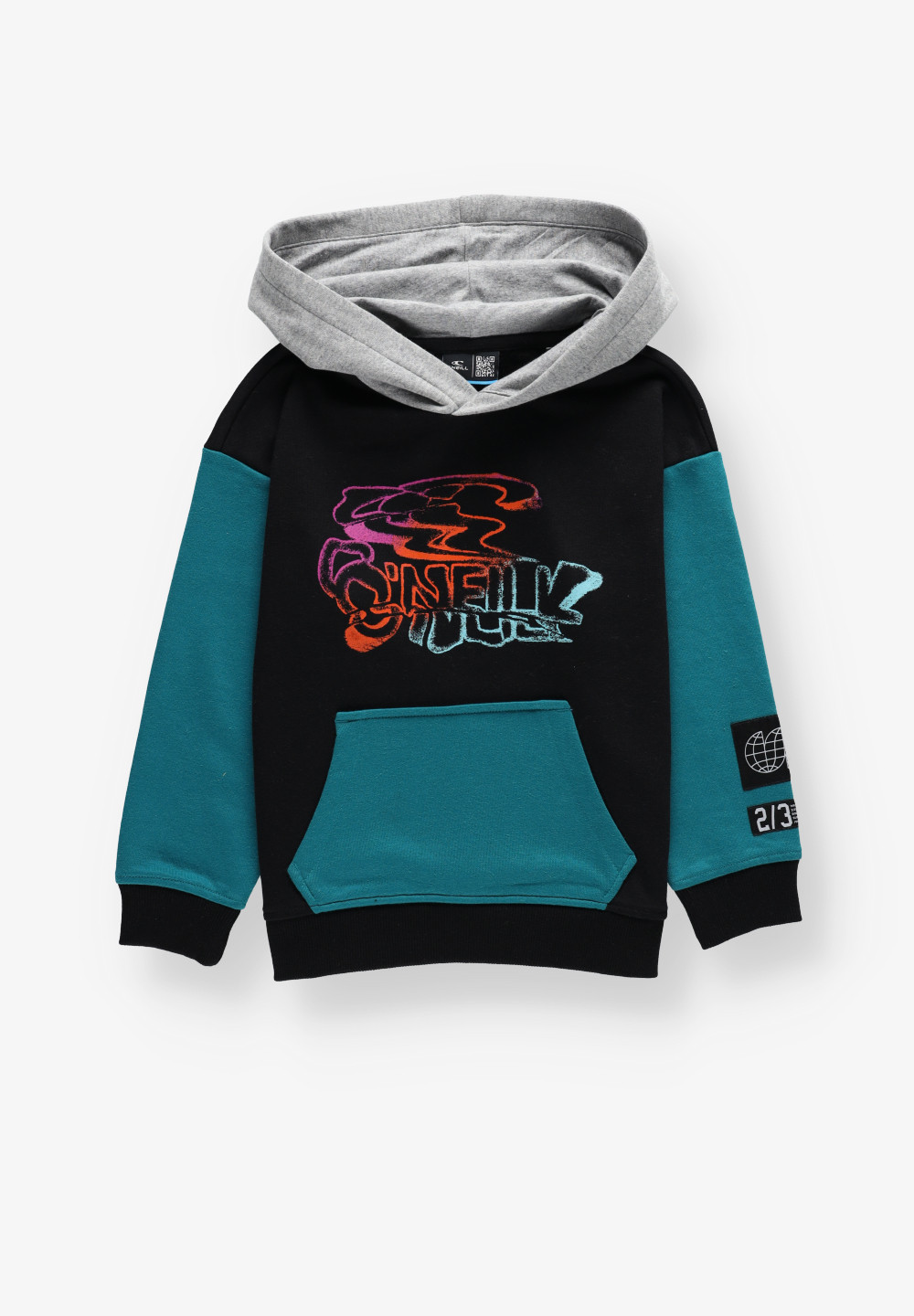 BLUZA DŁUGI RĘKAW kaptur logo 4750018-45033