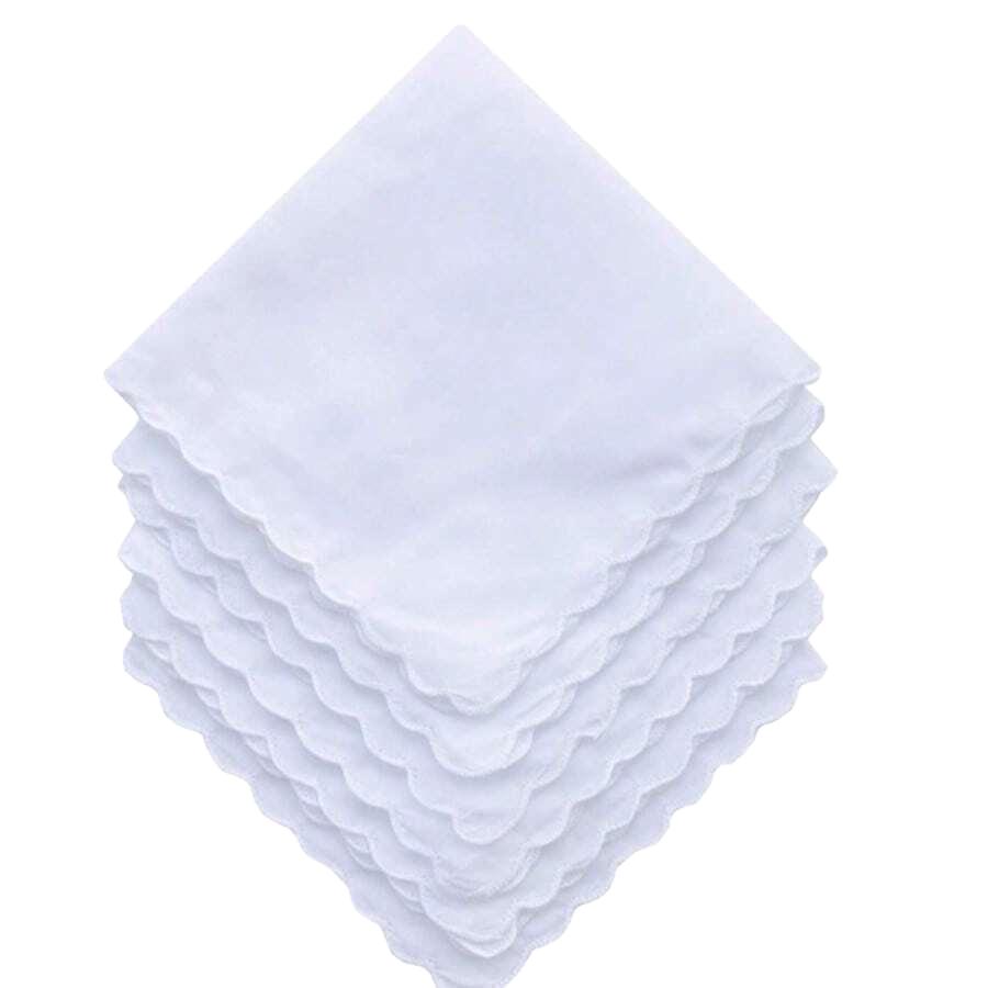 biała chusteczka 3-pack
