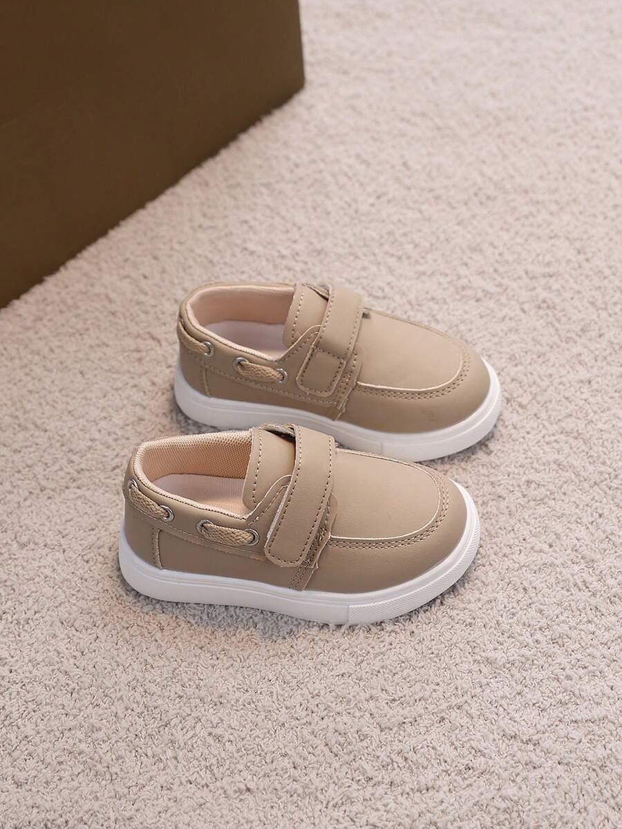 BEŻOWE BUTY RZEPY