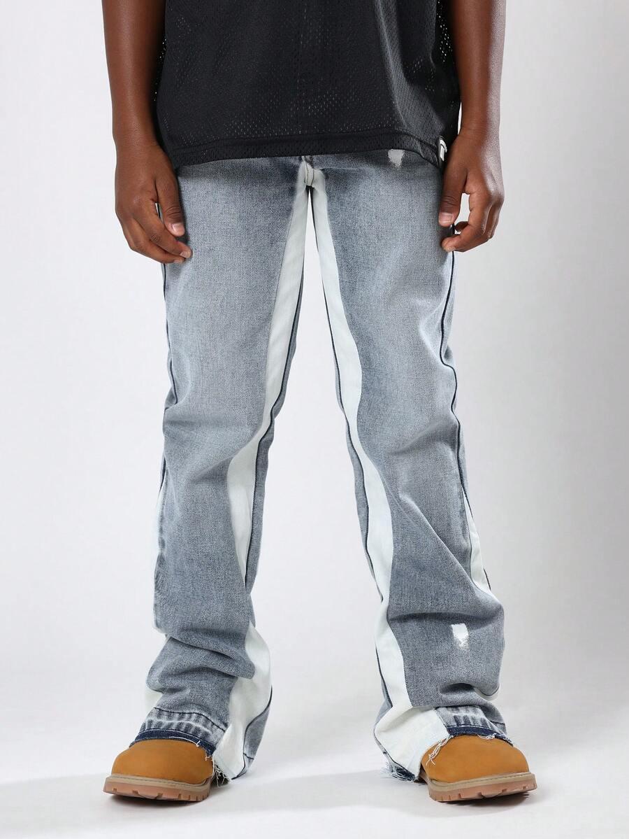 SPODNIE JEANS PROSTA NOGAWKA