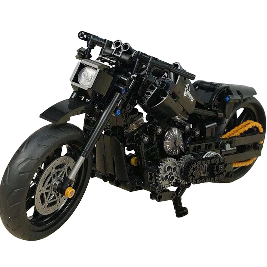 motocykl z klocków 586 elementów