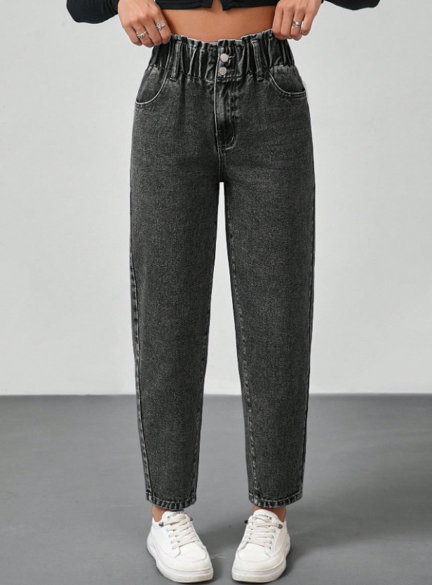 SPODNIE JEANS WYSOKI STAN