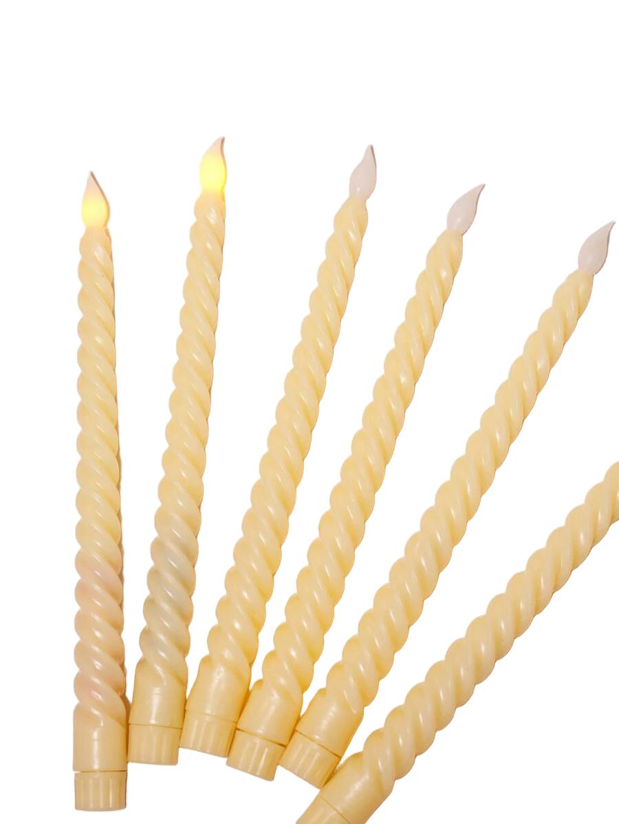 świece stołowe led na baterie 6-pack