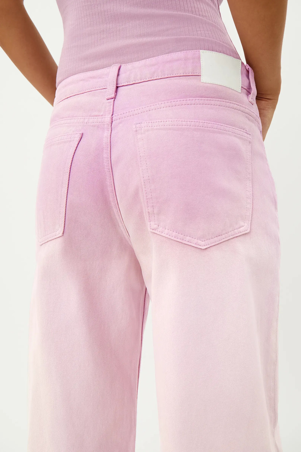 SPODNIE JEANS OMBRE