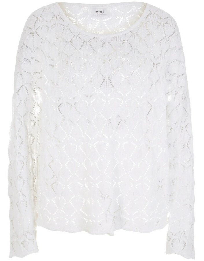 SWETER AŻUROWY DAMSKI