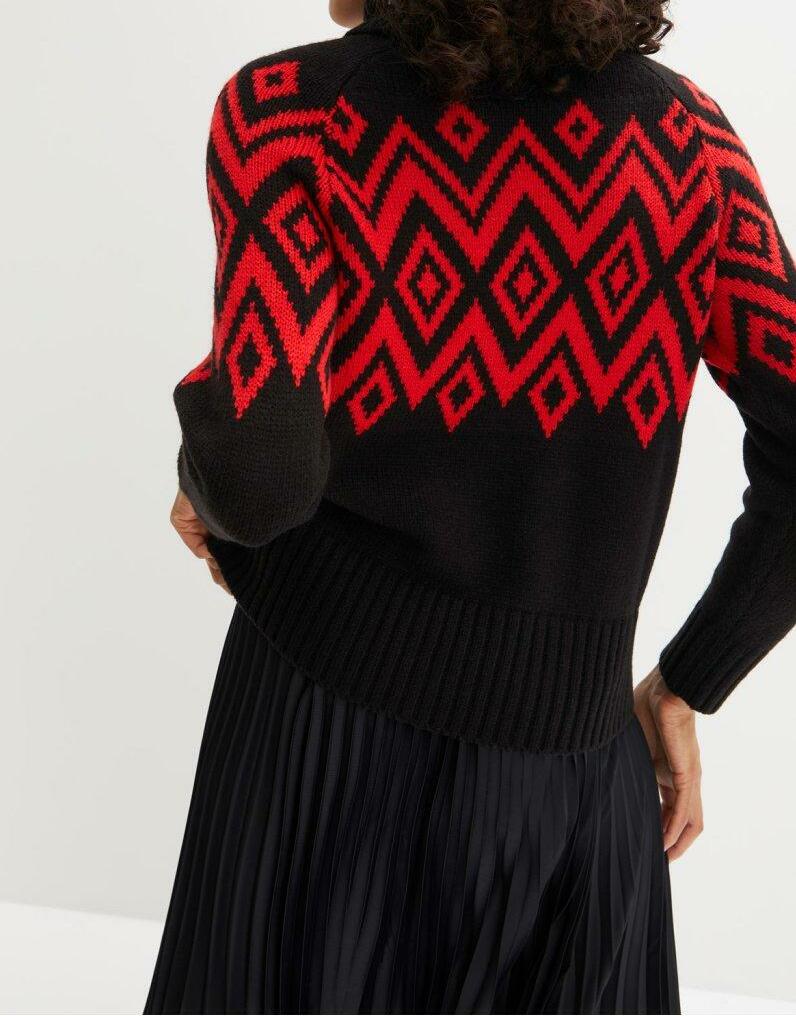 SWETER NORWESKI WZÓR