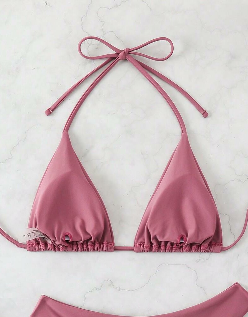 różowa góra od bikini 